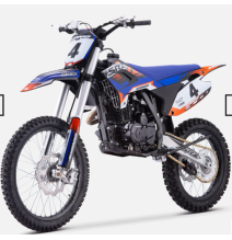 Motocross sano srz 250cc Bleu