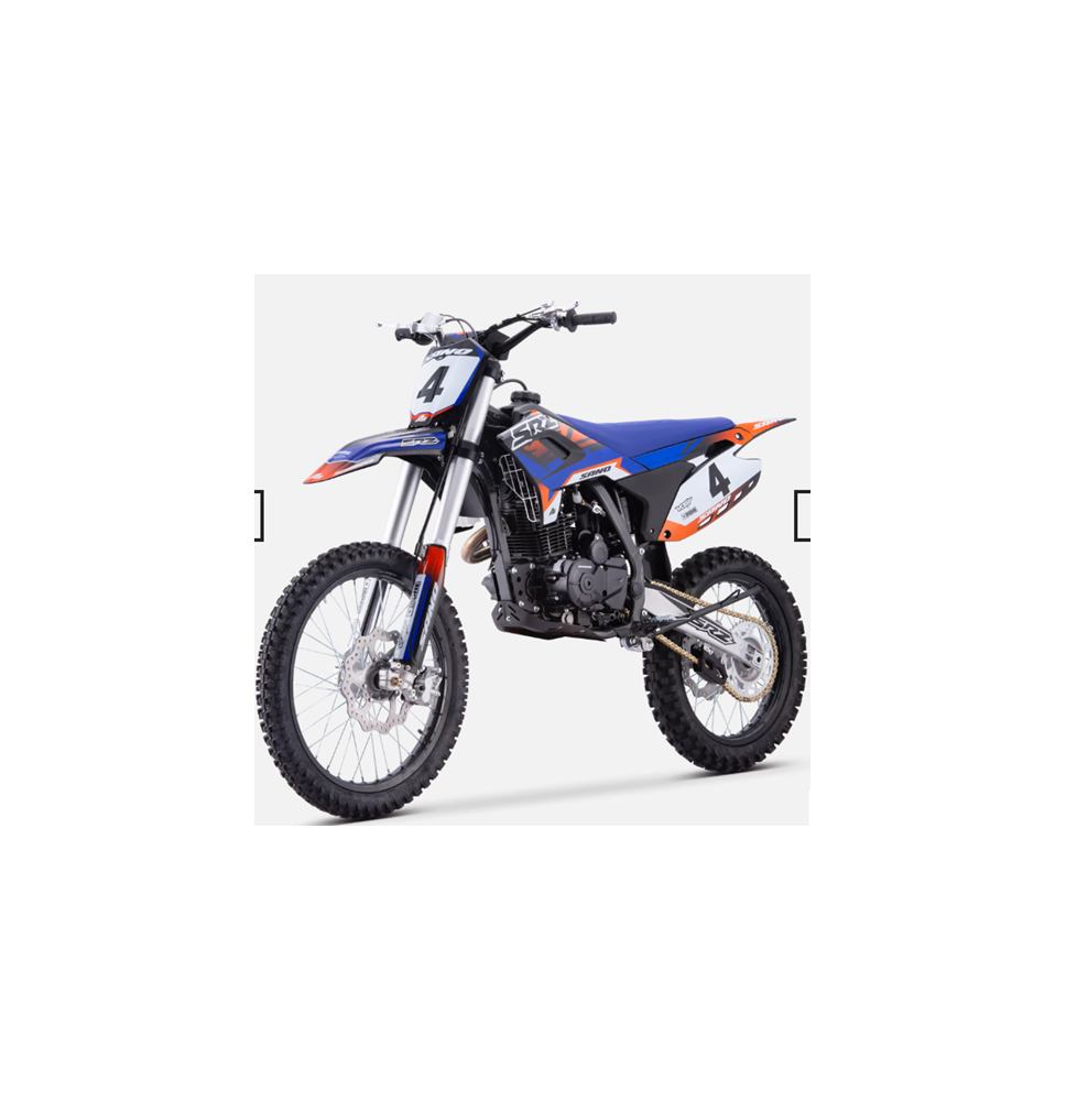 Motocross sano srz 250cc Bleu