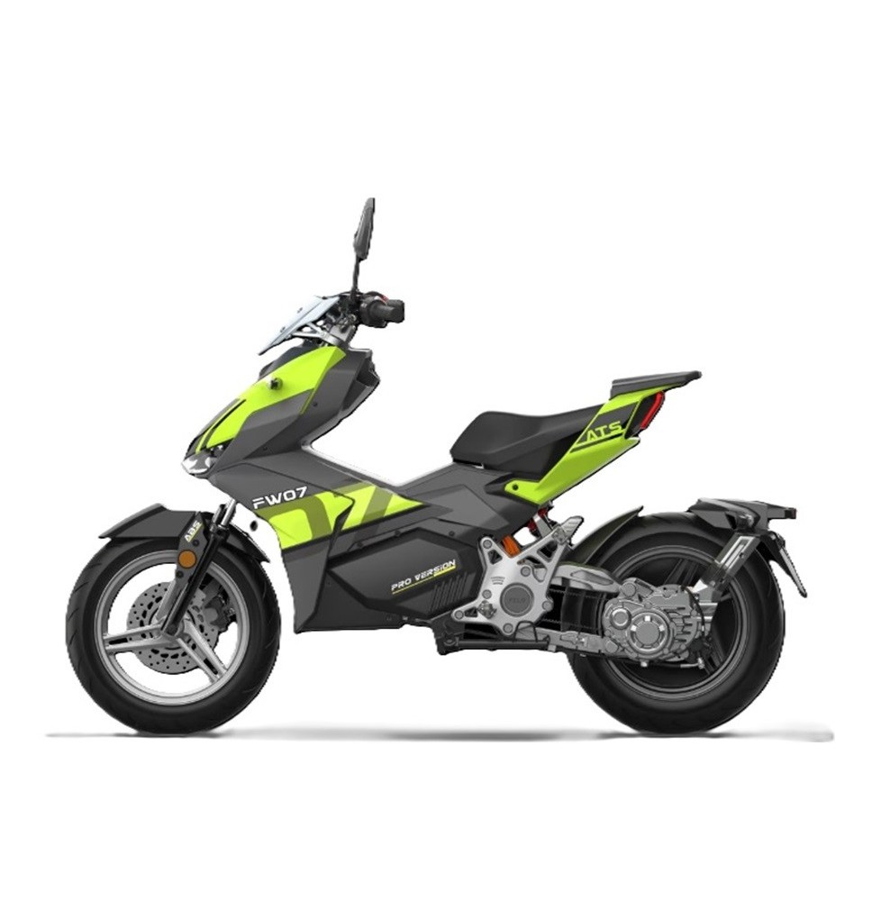 Scooter électrique Felo FW07 Vert équivalent 125cc 120 kmh