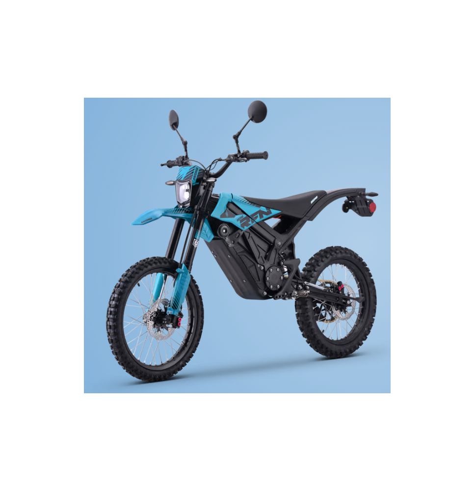Motocross électrique homologué sedna rfn l1e 43ah Bleu moto électrique puissante