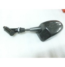 Rétroviseur type f1 Bihr ajustable F1 ovale droit Universel