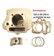 Kit cylindre 125 cc , 54MM, axe 14MM, 78MM, kit  moteur 140 cc , Lifan