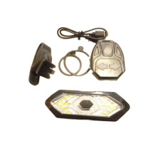 Clignotant de vélo feu arrière LED sans fil USB Rechargeable feu arriè