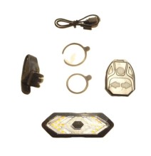Clignotant de vélo feu arrière LED sans fil USB Rechargeable feu arriè