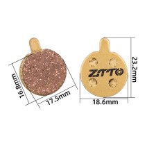 Plaquettes de frein Vélos MJ11C en métal MT200 ZTTO vtt vélo de route