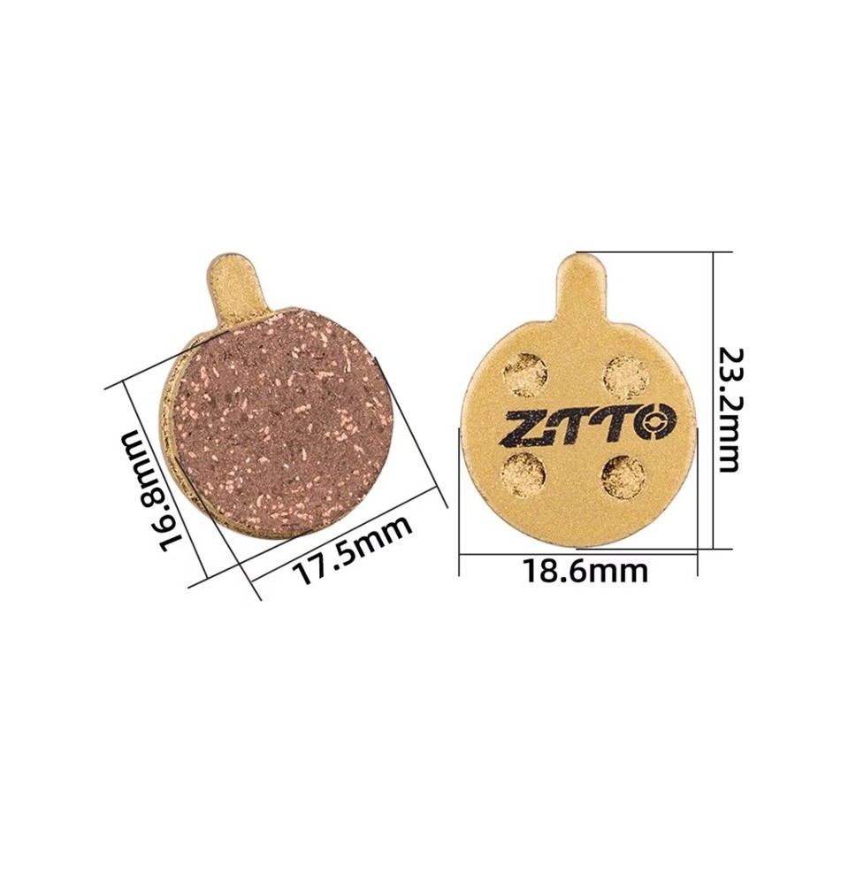 Plaquettes de frein Vélos MJ11C en métal MT200 ZTTO vtt vélo de route