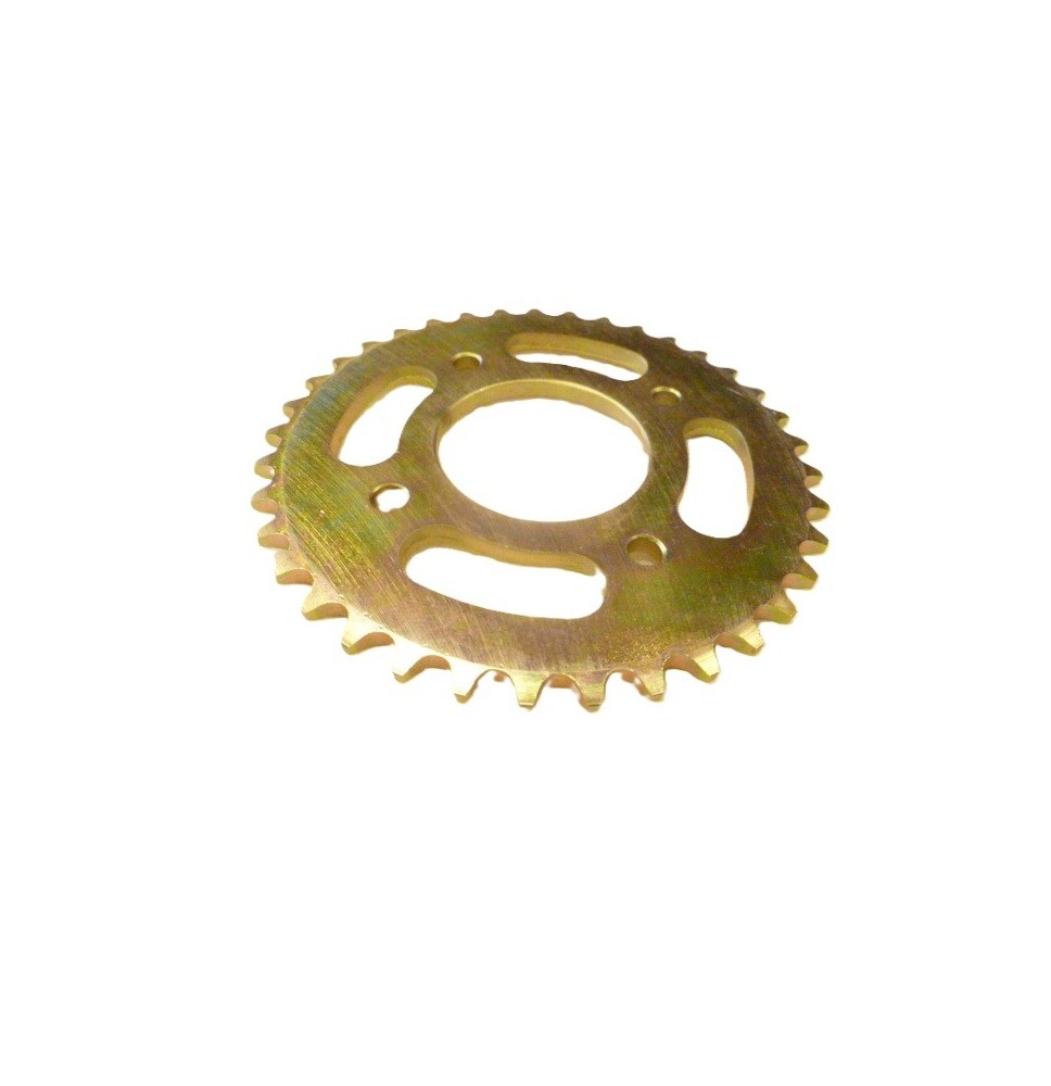 Couronne dirt bike henot 110 -125 etc diam  troue central 58 mm pas 42