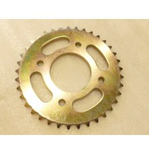 Couronne dirt bike henot 110 -125 etc diam  troue central 58 mm pas 42