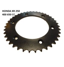 Couronne  HONDA XR 250, XR 400, XR 650 Acier 40 dents pour chaine 520