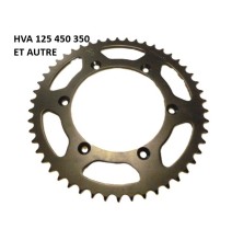 Couronne HUSQVARNA WR 125 SMR 450 ETC en acier ref xt82250 - 520 compatible avec HUSQVARNA WR 125 50 dents