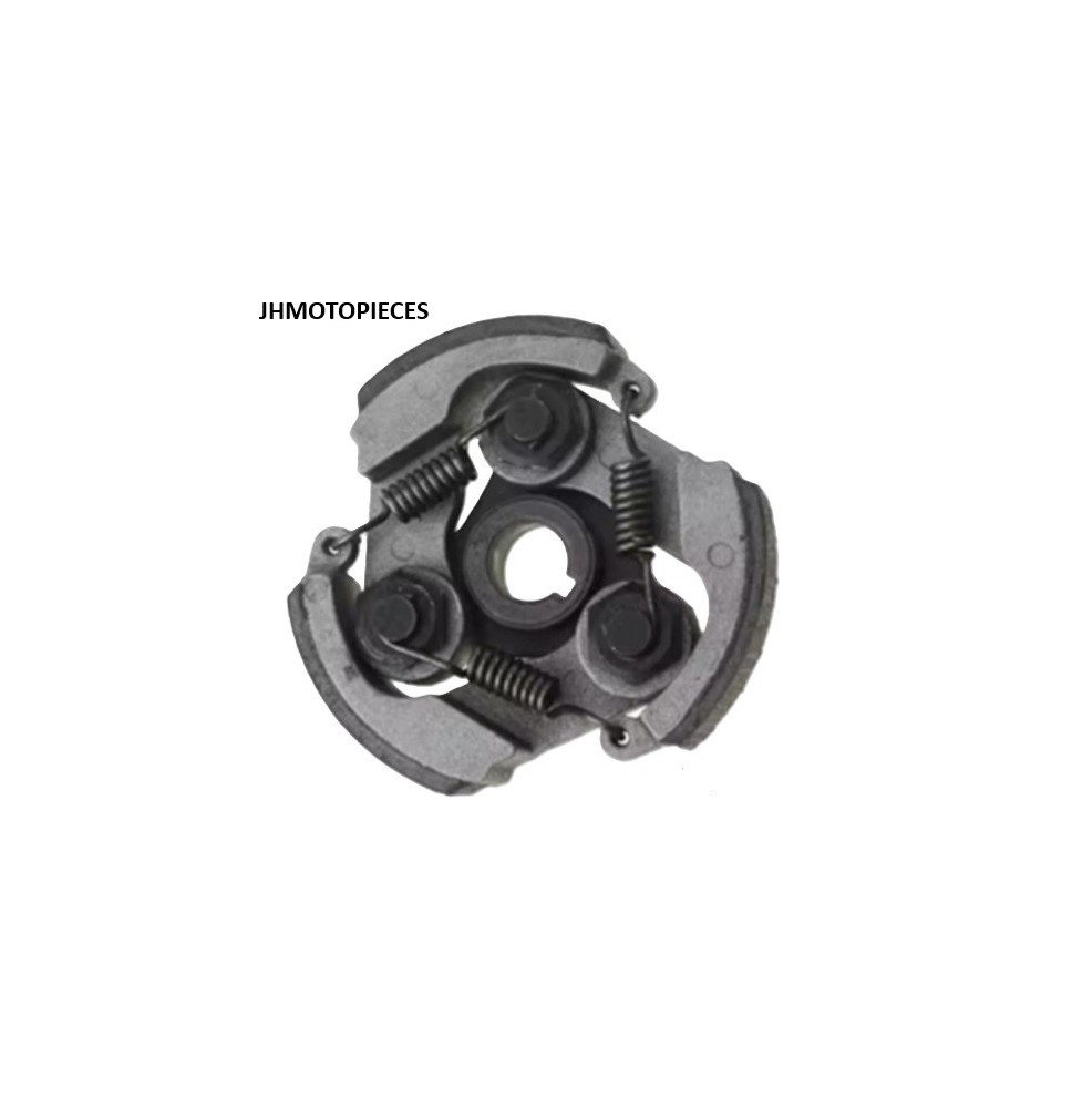 Embrayage Pocket bike Hiro Falcon Apollo 2 temps  3 ressorts pour Mini