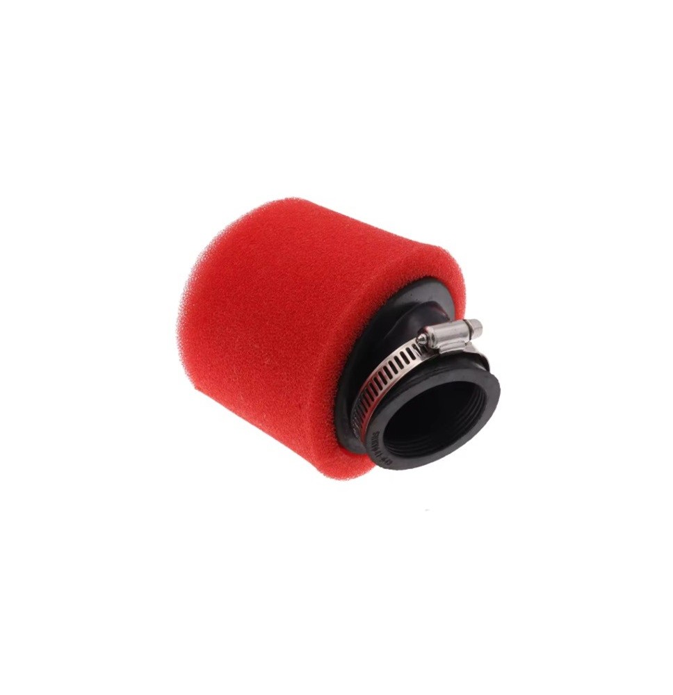 Filtre à air en mousse Coudé 42mm,dirt bike Apllo bastos ycf résistant