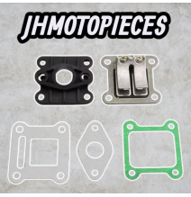 Kit pipe admission plus boite a clapet pocket bike