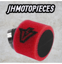 Filtre a air 48 mm volt performance Rouge dirt bike mecaboite scooter