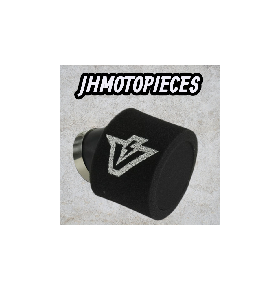 Filtre a air 48 mm volt performance Noir dirt bike mecaboite scooter