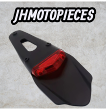 Feu arrière Bavette et garde-boue motos tout-terrain enduro , feux de