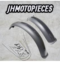 Jeu de garde-boue avant et arrière pour vélo fat bike, roue 20 pouces