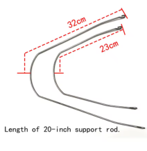 Jeu de garde-boue avant et arrière pour vélo fat bike, roue 20 pouces