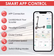 Trottinette électrique  D8 Pro  E Scooter 10.5Ah 36V Scooters électriques pliants 30 km autonomie