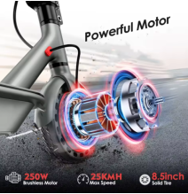 Trottinette électrique  D8 Pro  E Scooter 10.5Ah 36V Scooters électriques pliants 30 km autonomie