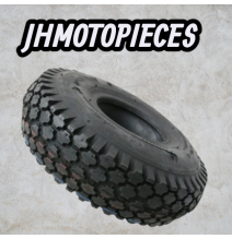 Pneu DELI TIRE 4.10/3.50-6 TT 4PR  extérieur roue de tricycle de scoot