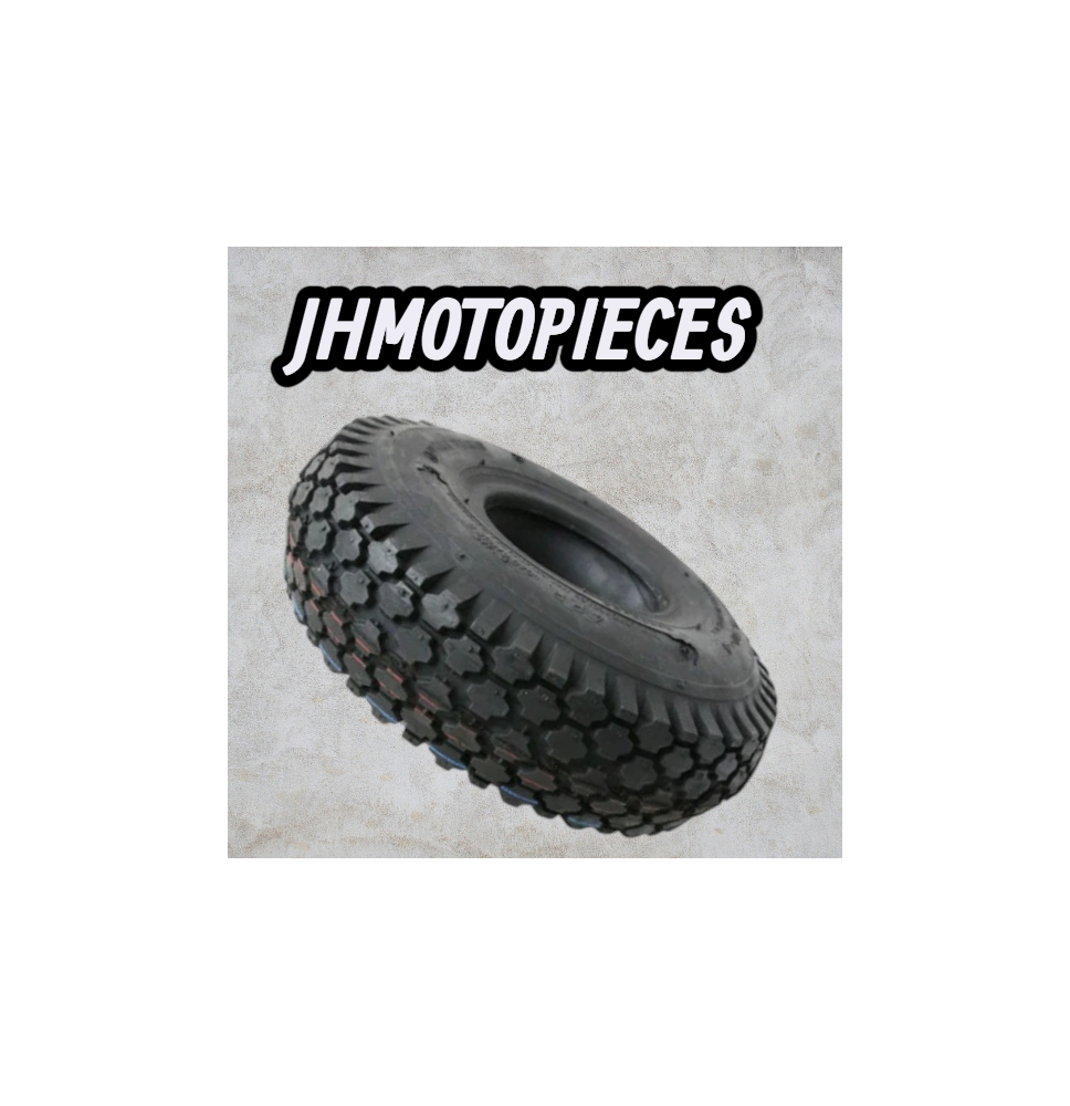 Pneu DELI TIRE 4.10/3.50-6 TT 4PR  extérieur roue de tricycle de scoot