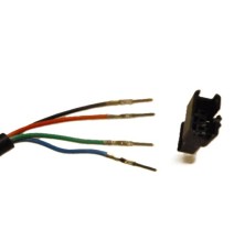 Phare avant led  + klaxon fat bike veilleuse Vélos éclectique tout modèle 48 volts 4 FILS