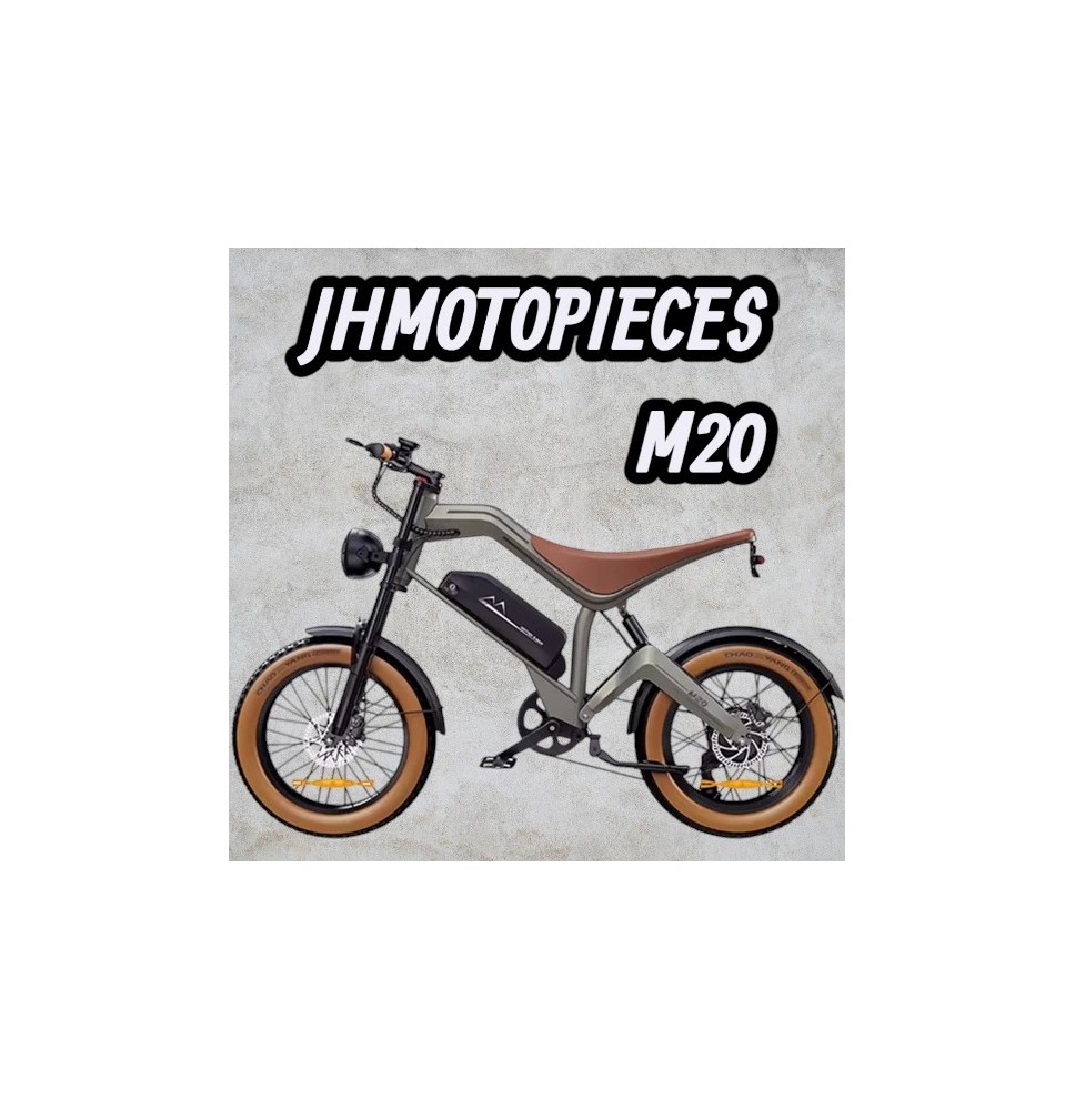 Vélo électrique M 20 de montagne urbain tout-terrain à gros pneus