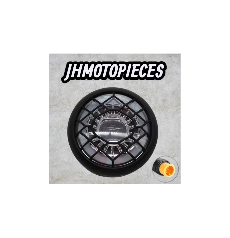 Phare avant led + klaxon fat bike Vélos éclectique tout modèle 48 volt