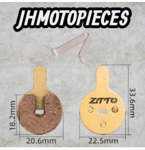 Plaquettes de frein Vélos  MJ07C en métal MT200 ZTTO vtt vélo de route tout terrain