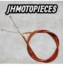 Cable de gaz 100 cm total gaine 87cm 13 cm sortie gaine câble  Husqvarna Cagiva ou autre HVA