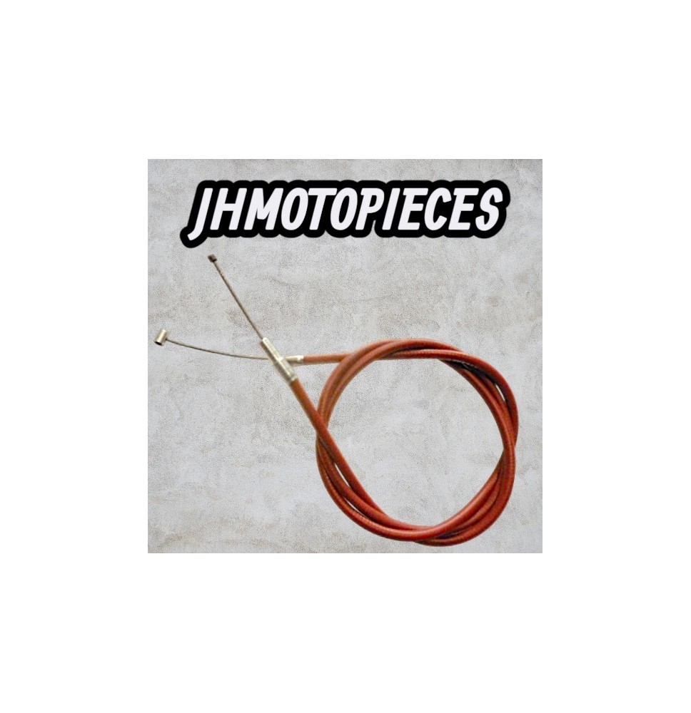 Cable de gaz 100 cm total gaine 87cm 13 cm sortie gaine câble  Husqvarna Cagiva ou autre HVA