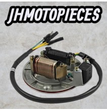 Plateau d'allumage avec eclairage dirt bike apollo probike gunshot ccr