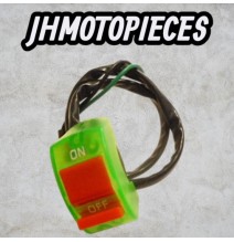 Coupe circuit on/off Vert Dirt bike apollo gunshot crf probike ycf et