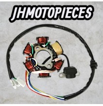 Stator dirt bike RFZ 125 et 150 cc apollo adaptable dirt bike allumage
