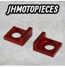 Tendeurs alu de chaine - ø15mm Rouge RFZ RXF ROOKIE Apollo