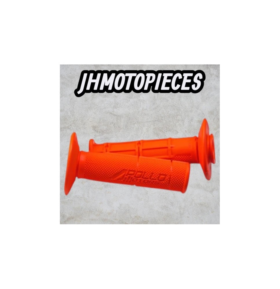 Poignees  cross Rouge pour appolo rfz Moto-Cross Dirt bike scooter