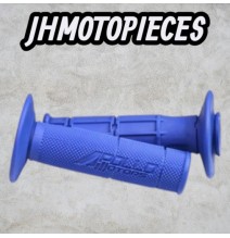 Poignee cross Bleu  pour appolo rfz Moto-Cross Dirt bike scooter endu
