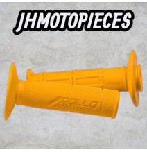 Poignees cross Orange pour appolo rfz Moto-Cross Dirt bike scooter end