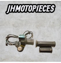 Poignée d'accélérateur de vélo électrique 24V/36V/48V, avec affichage