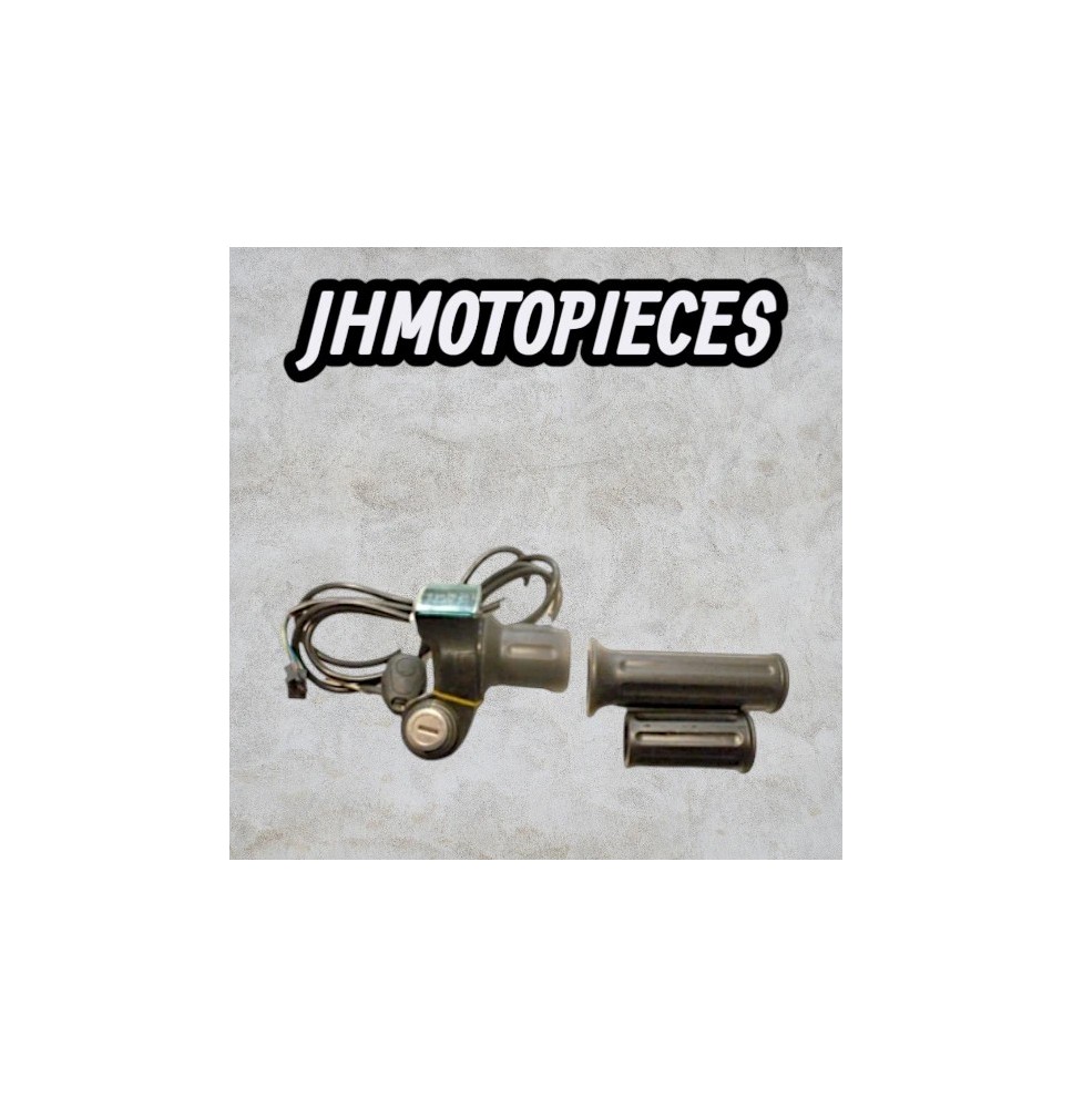 Poignée d'accélérateur de vélo électrique 24V/36V/48V, avec affichage