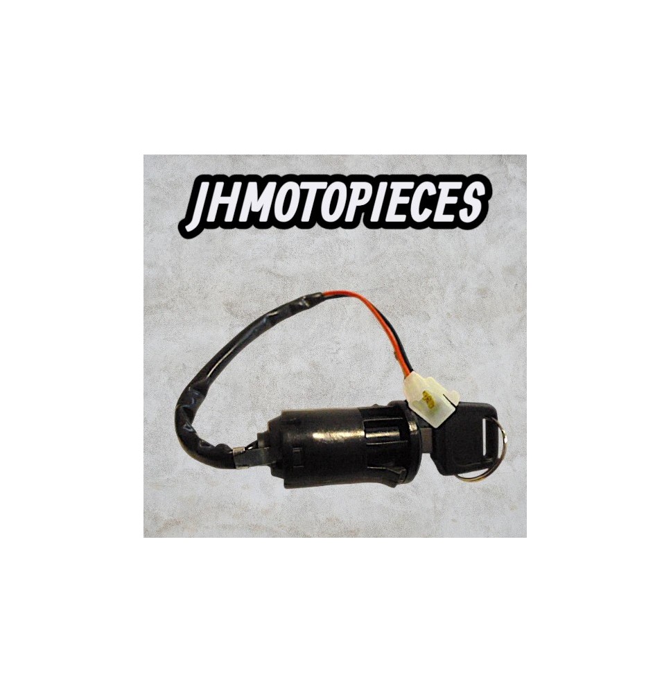 Contacteur a clé Neiman quad dirt bike 2 fils cosse femelle Apollo