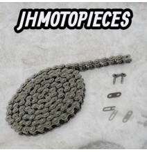 Chaine 420 renforcee 120 maillons - megaboite yamaha tzr rieju