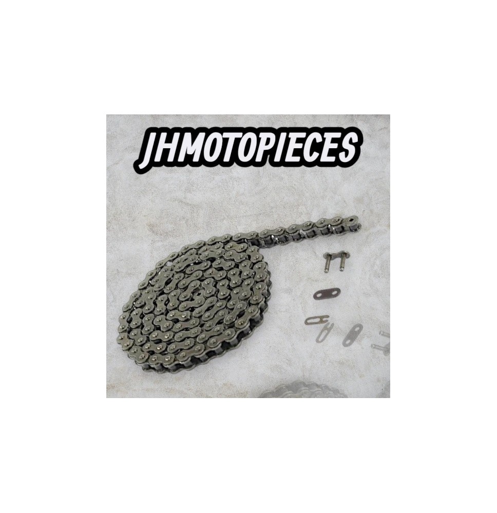 Chaine 420 renforcee 120 maillons - megaboite yamaha tzr rieju