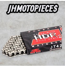 Chaine 428 renforcee 130 maillons - megaboite yamaha tzr rieju