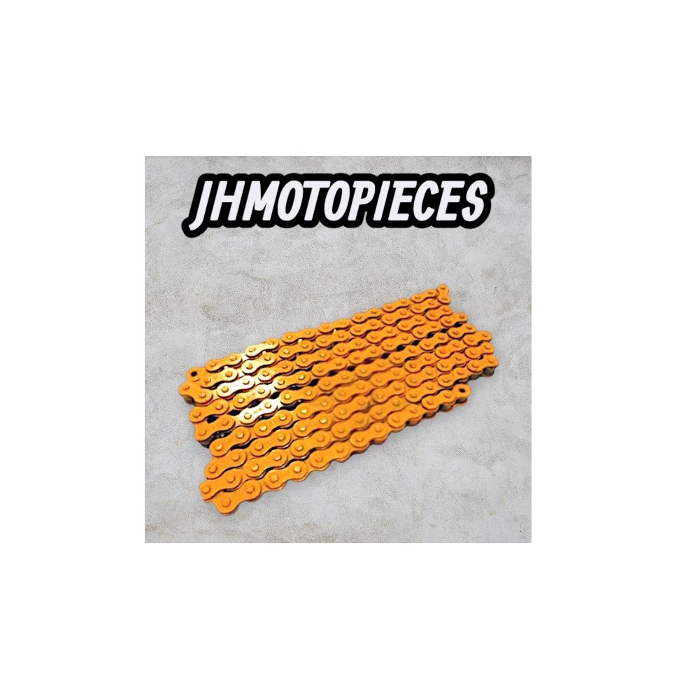 Chaine 420 renforcée 140 maillons dirt bike rxf rfz 50 a boite rieju t