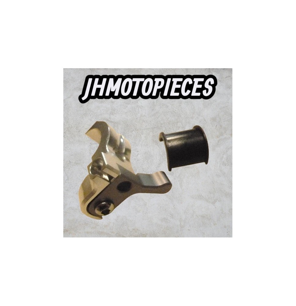 Levier de décompresseur / starter Wills  Argent aluminium pour cyclomo