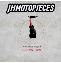 Feu arrière de vélo, pour vélo électrique, feu arrière LED 12V - 60V