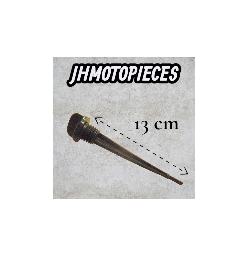 Jauge d'huile plastique grise dirt bike