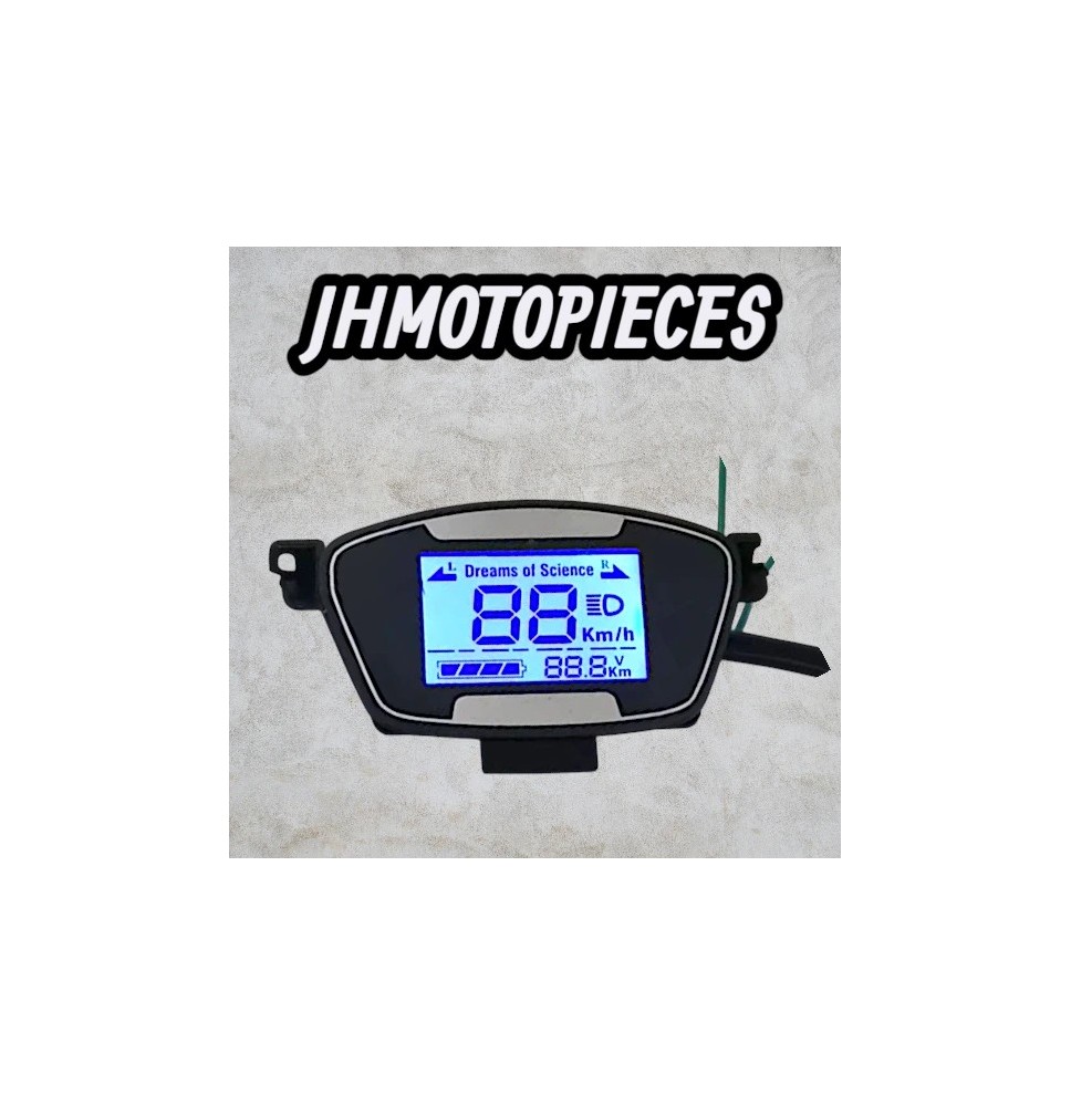 Compteur Scooter LCD affichage moteur compteur de vitesse écran 48-72V